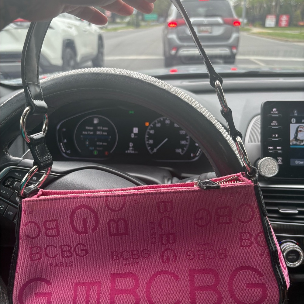BCBG Pink Shoulder Bag
